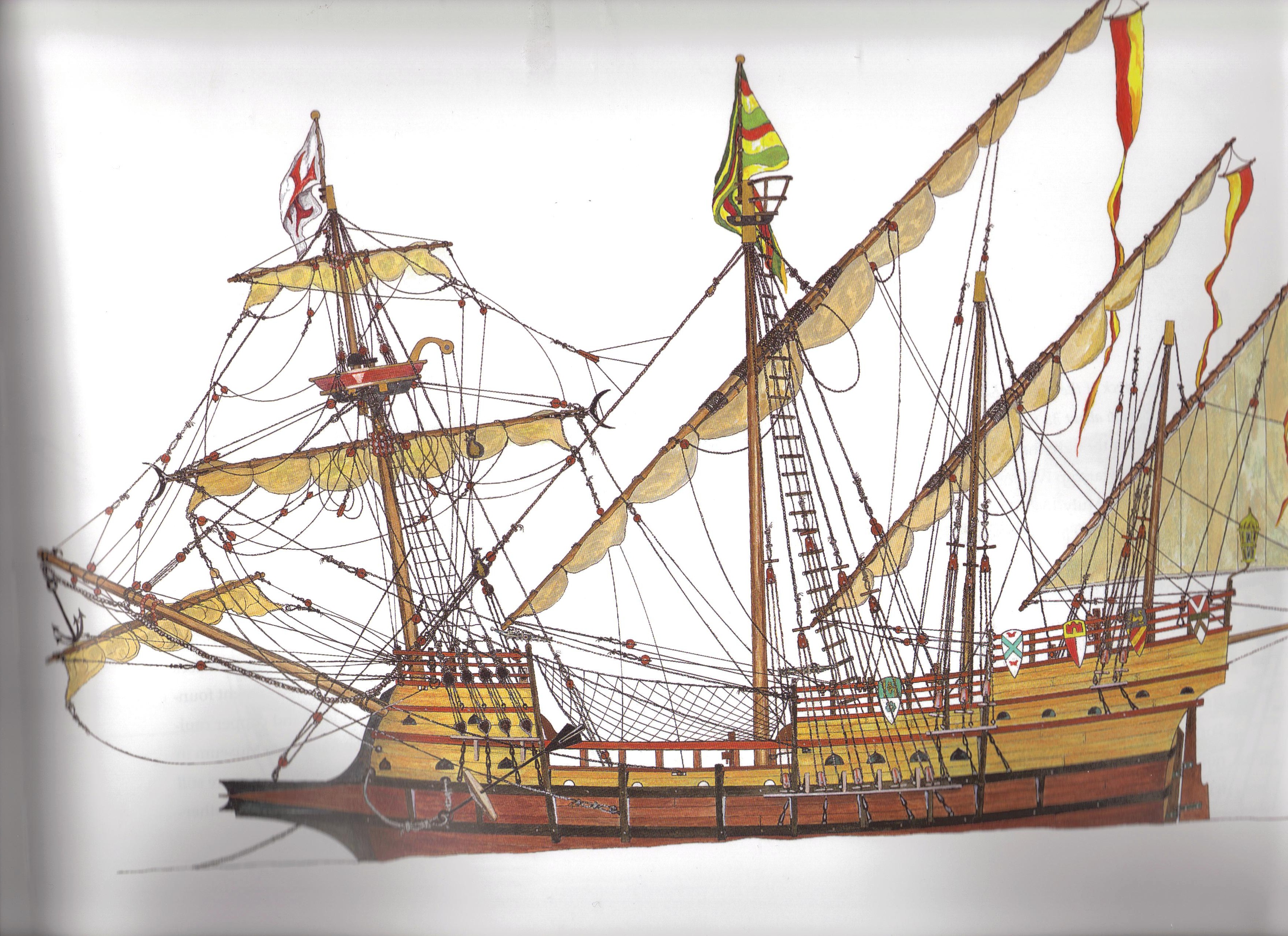 Portuguese Caravela Redonda PiratesAhoy